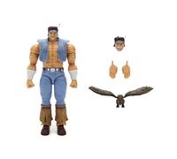 Jada Street Fighter II T. Hawk Action Figure - 1:12 Deluxe Scale Toys - 6" Tall, Fully Articulated, Collector Packaging