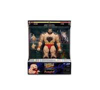 Jada Street Fighter Il Zangief Action Figure - 1:12 Deluxe Scale Toys - 6" Tall, Fully Articulated, Collector Packaging