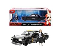 Jada Anime Rides Tokyo Revengers 1971 Nissan 1:24 Diecast Car