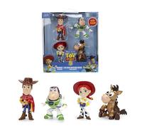 Jada Toy Story 5 Metalfigs 2.5” Figures - Woody, Multibuzz, Jessie, Bullseye - 4-Pack Die-Cast Collectible Set Toys