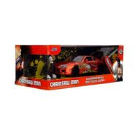 JADA TOYS: 1:24 ANIME CHAINSAW MAN - '95 TOYOTA SUPRA (4PC)