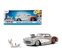 Jada Toys 1/24 Chevrolet Corvette Bugs Bunny with Figure, Chevrolet Corvette 32390 [parallel imports]