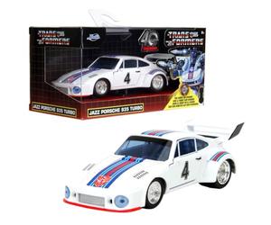 Jada Toys 1:32 Scale Transformers G1 Jazz 1976 Porsche 935 Turbo Diecast Vehicle