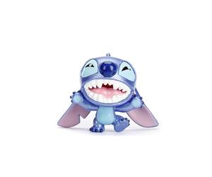 Jada Toys 253070003 Stitch Officially Licensed Collector's figurines from the Disney classic animated film Lilo and Stitch, 2 variants: in Hawaiian clothes and rejoiced, height: 6.5 cm.