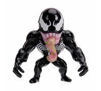 Jada Toys 253221008 Spider Marvel Venom Figure, 10 cm, Collectible Figure, Die-Cast, Black, One Size