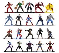 Jada Toys 253225010 Wave 3 Marvel nano collectible figures, die-cast, 4 cm, multicoloured, one size, set of 20