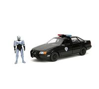 Jada 1:24 RoboCop Ford Taurus 1986 Police Car Diecast Car and Figure - 33743