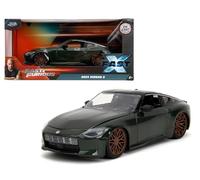 JADA TOYS 34791 1/24 Fast and Furious Nissan Z 2023 Green F&F X Nissan Mini Car