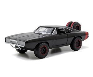 Jada Toys - 97038bk - Vehicle Miniature - Model Scale Dodge Charger R/T - Off Road - Fast and Furious 7 - Scale 1: 24