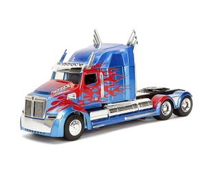 Jada Toys 98403 Transformers Western Star 5700 XE Phantom Transformers 5 1:24 Scale Blue/Red