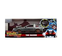 Jada Toys Back to the Future Auto 1:24 Delorean Time Machine Model
