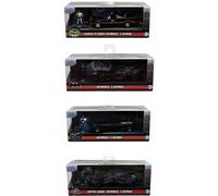 Jada Toys Batmobile 1:32 Scale Die-Cast Car with Figure (One at Random)
