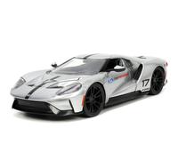 Jada Toys Big Time Muscle 1:24 2017 Ford GT Die-cast Car Toys for Kids and Adults
