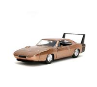 Jada Toys Bigtime Muscle 1:24 1969 Dodge Charger Daytona Die Cast Car - Opening Doors, Bonnet, Trunk, Rubber Tyres (Candy Copper)
