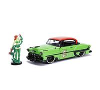 Jada Toys Comics Bombshells Poison Ivy 1953 Chevy Bel Air Hard Car Die-cast Doors Boot & Bonnet Opening Includes Poison Ivy Figure 1:24 Scale Green