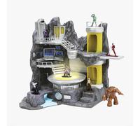 Jada Toys DC Comics Batman Batcave Nano Scene Playset with 7 Die-Cast Metalfigs