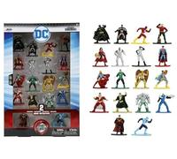 Jada Toys DC Nano Metalfigs Series 7 1.65" Die-cast Metal Collectible Figures 18-Pack Toys for Kids and Adults (33785)