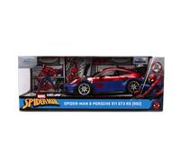 Jada Toys Diecast Marvel - Spider-Man and Porsche 911 GT3 RS (992) - 1:24 Scale Collection