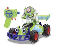 Jada Toys Disney Pixar Toy Story 4 Turbo Buggy W/Buzz Radio Control Vehicle, 2.4 Ghz, 1: 24