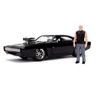 Fast & Furious 1970 Dodge Charger W/Figure Die-Cast 1:24 Model Jada Toys