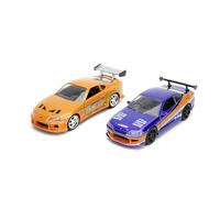 Jada Toys Fast & Furious Twin Pack 1:32 Wave 3/2 Toy Car Model Car Playset