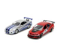 Jada Toys Fast & Furious Twin Pack 1:32 Wave 4/2 Toy Car Model Car Playset