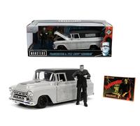 Jada Toys 1:24 Scale 1957 Chevrolet Suburban with Frankenstein Figure