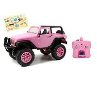 Jada Toys GIRLMAZING Big Foot Jeep R/C Vehicle (1:16 Scale), Pink