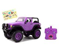 Jada Toys GIRLMAZING Big Foot Jeep R/C Vehicle (1:16 Scale), Purple