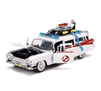 Jada Toys Hollywood Rides: Ghostbusters ECTO-1 White 1: 24 Scale