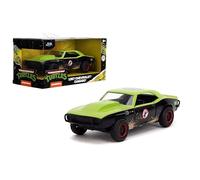 Jada Toys - Hollywood Rides TMNT 1967 Off-Road Chevrolet Camaro - Diecast Car Model - Opening Doors, Detailed Interior - 1:32 Scale Collection - Ages 8+ Green
