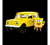 JADA TOYS: HWR 1:24 SCALE DC 1972 BRONCO W SPONGEBOB FIG