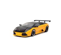 Jada Toys Hyper-Spec 1:24 Lamborghini Murcielago LP 640 Die-cast Car Yellow/Black, Toys for Kids and Adults