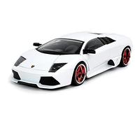Jada Toys Hyperspec 1:24 Lamborghini Murciélago LP460 Die-cast Car Pearl White, Toys for Kids and Adults