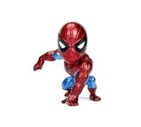 Jada Toys Marvel 4 Inch Classic Spiderman Figure, Red, One Size