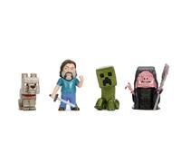 Jada Minecraft Movie 2.5" Diecast Metalfig 4-Pack
