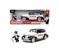 JADA TOYS MONOPOLY - Mr Monopoly & 1939 Chevrolet Master Deluxe - 1:24