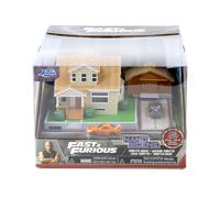 Jada Toys Nano Scene Fast & Furious Dom's House Diorama With Supra & Charger