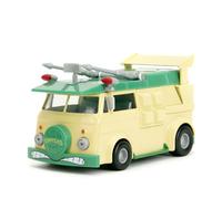Jada Toys - Ninja Turtles Party Wagon Metal Model Car 1:32 Teenage Mutant Ninja Turtles Party Van Metal 13.5 cm for Fans and Children Aged 8+