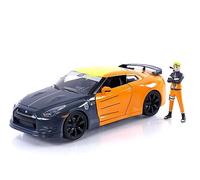Jada 33691 Collectible Miniature Car, Black/Orange