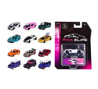 Jada Toys - Pink Slips Miniature Car (1 Piece, 7.5 cm), 1:64 Metal Luxury Design, 12 Assorted Colours, Random Assortment Car Toy for Adults and Children from 8