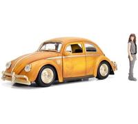 Jada 30114 1:24 Bumblebee VW Beetle with Diecast Charlie Figure