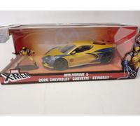 Jada Toys X-Men Wolverine Chevrolet Corvette Stingray 1/24 253225025