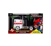 Jada - Transformers X Ghostbusters Big Rig W/Ecto-1 Graphics Die-Cast 1:32 /Toys