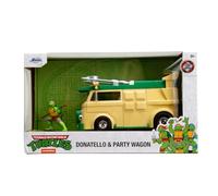 Teenage Mutant Ninja Turtles 1:24 Scale Party Wagon Vehicle & Donatello Figure