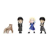 JADA - WEDNESDAY 4 Pack of Diecast 2.5in Figures - Collectable Play Figures for Kids & Adults - Gift Idea - Official Merchandise