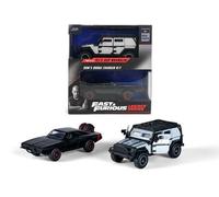 FAST FURIOUS 2 Models Jeep Wrangler Dodge Charger 1/32 JADA TOYS