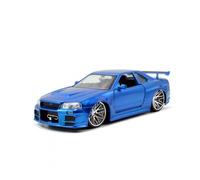 Jadatoys 253203045 - 1:24 Fast & Furious 2002 Nissan Skyline - New