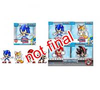 Jadatoys 253251041 - Sonic the Hedgehog Figures 2.5", Wave 1 (Display) - New