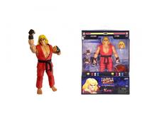 Jada KEN MASTERS STREET Age 13+ FIGHTER 6" DELUXE COLLECTOR ACTION FIGURE, Toys for Kids and Adults